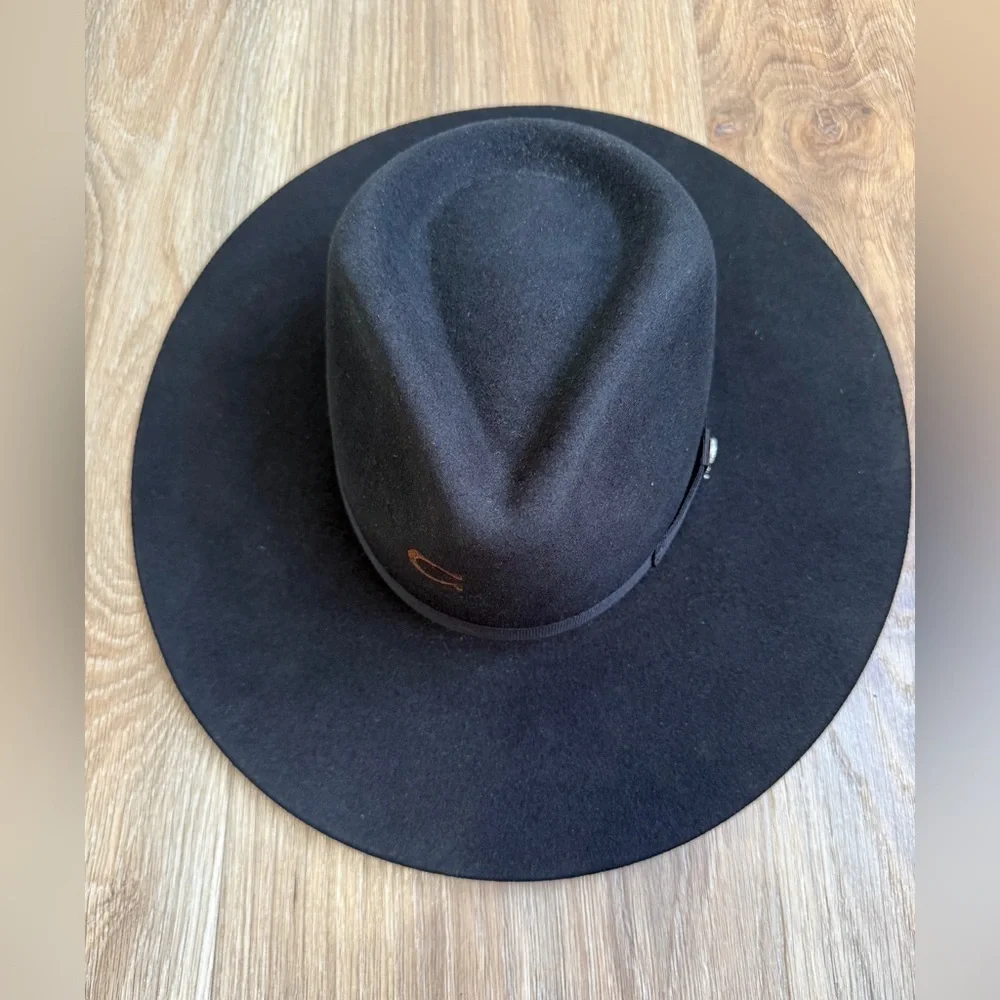 Charlie 1 Horse Highway Jr Youth Black Wool Fashion Hat One Size